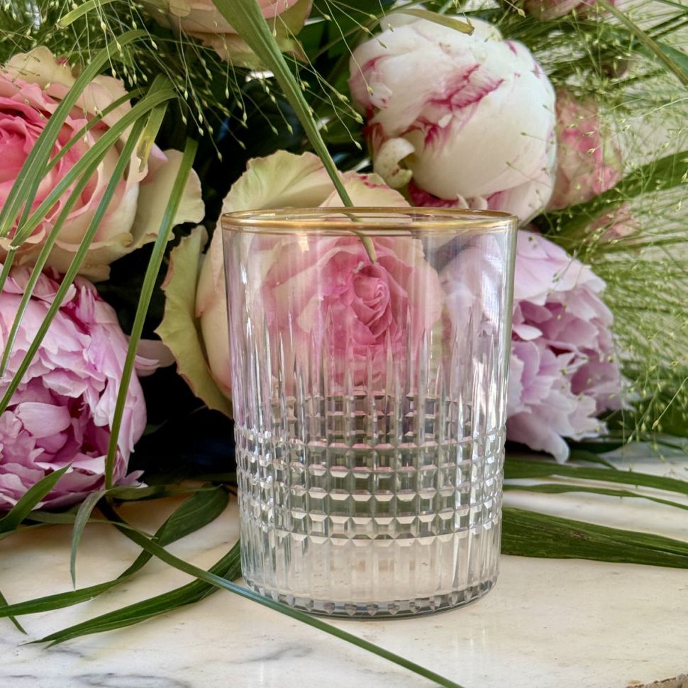 Туалетный набор 3 предмета Baccarat Nancy хрусталь золочение Франция 1900е гг.