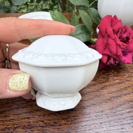 Шкатулка Rosenthal Maria Classic Rose белый 7 см Германия