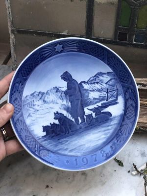 Тарелка ежегодная 1978 Royal Copenhagen Дания