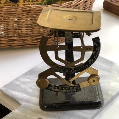 Весы малые почтовые винтажные