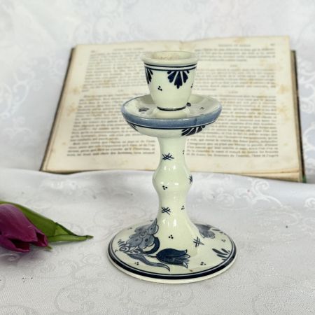Подсвечник 14 см Delft Blauw фарфор Голландия