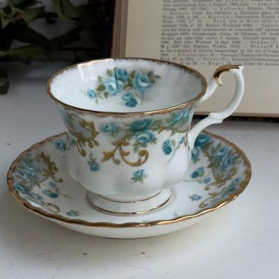 Чайная пара Royal Albert Sheraton Veronica 200 мл 1964 г. Англия