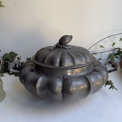 Супница ручной работы 37 см PELTRO олово Италия