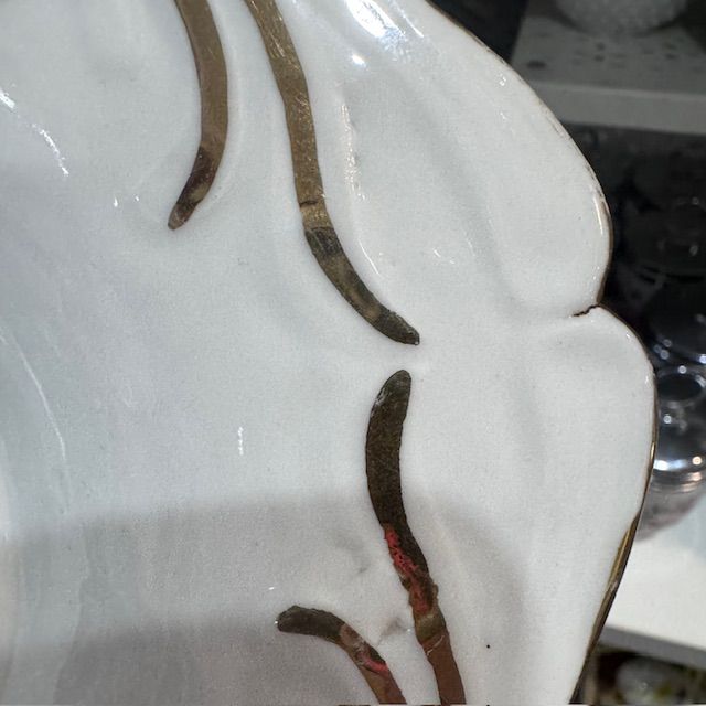 Чайная пара 220 мл фарфор Франция изъян