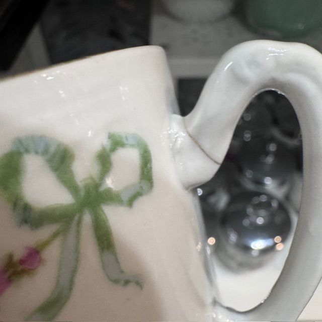 Чайная пара 220 мл фарфор Франция изъян