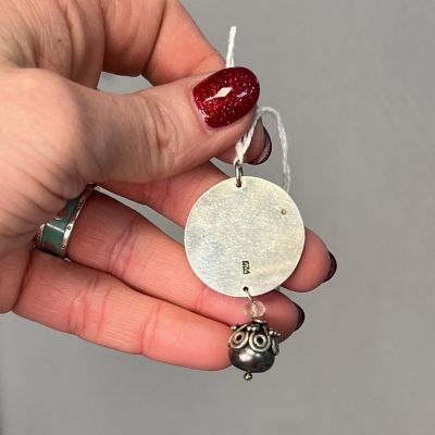 Кулон с жемчугом 5 см