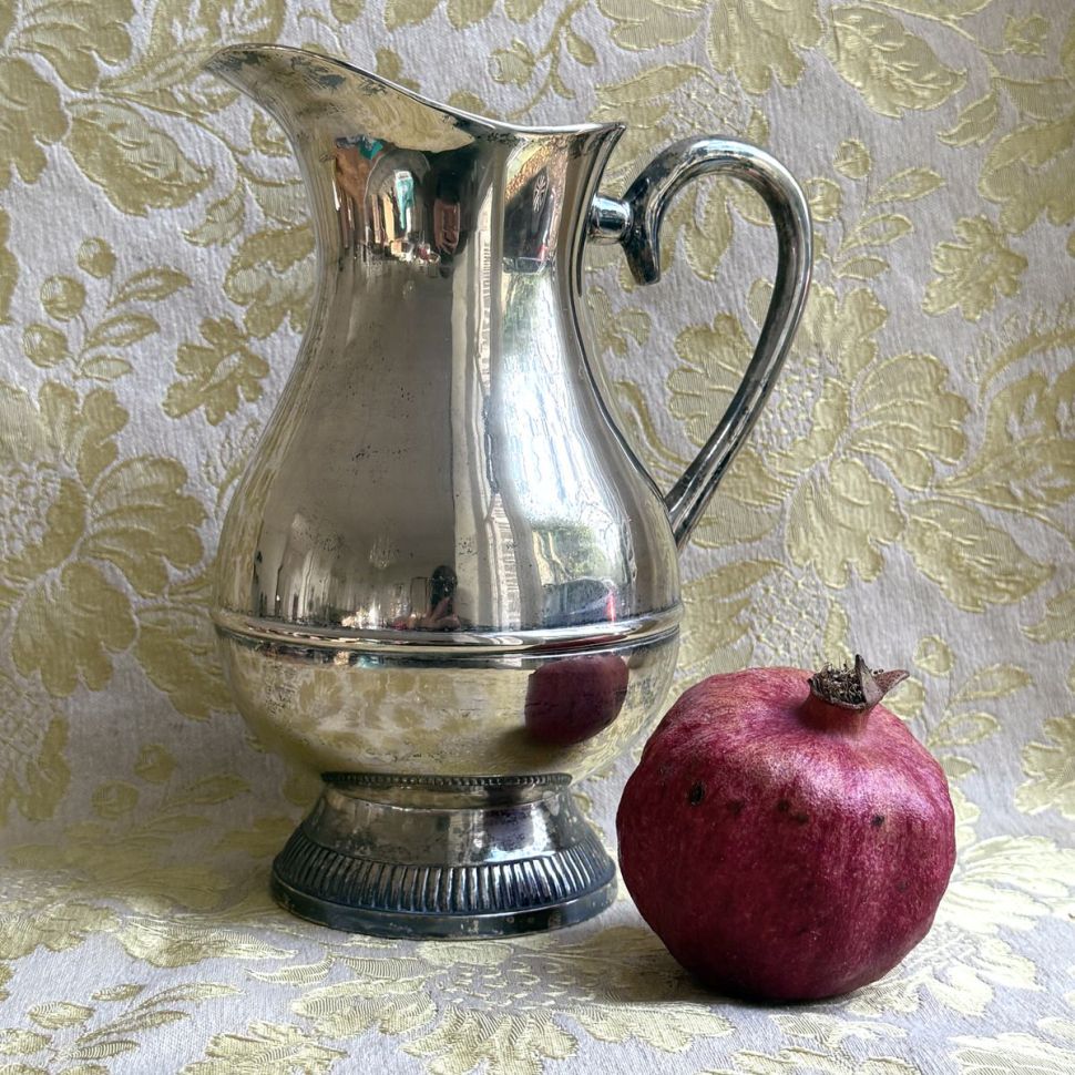 Кувшин 1000 мл Англия серебрение латунь