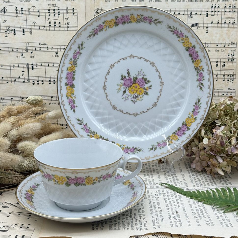 Чайное трио Freiberger Porzellan 200 мл Германия