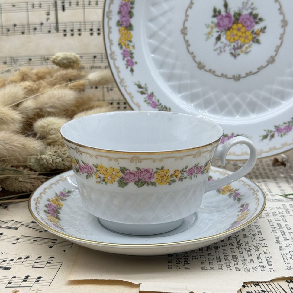 Чайное трио Freiberger Porzellan 200 мл Германия