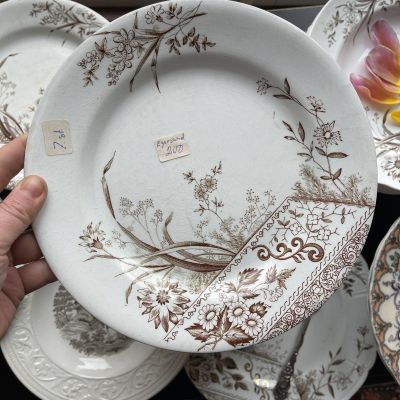 Тарелка 23 см Peking Gustafsberg Швеция 1880