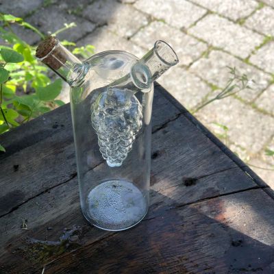 Колба для виноградного уксуса и масла 14 см стекло