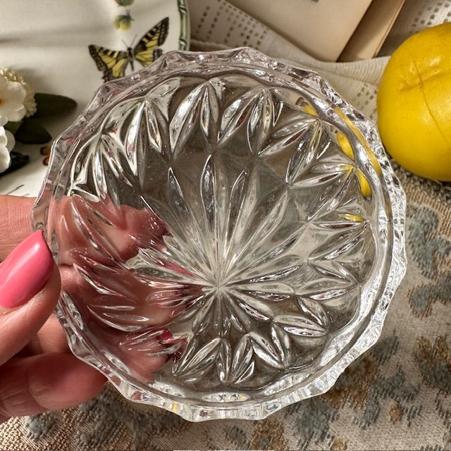 Розетка 9 см хрусталь