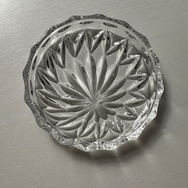 Розетка 9 см хрусталь