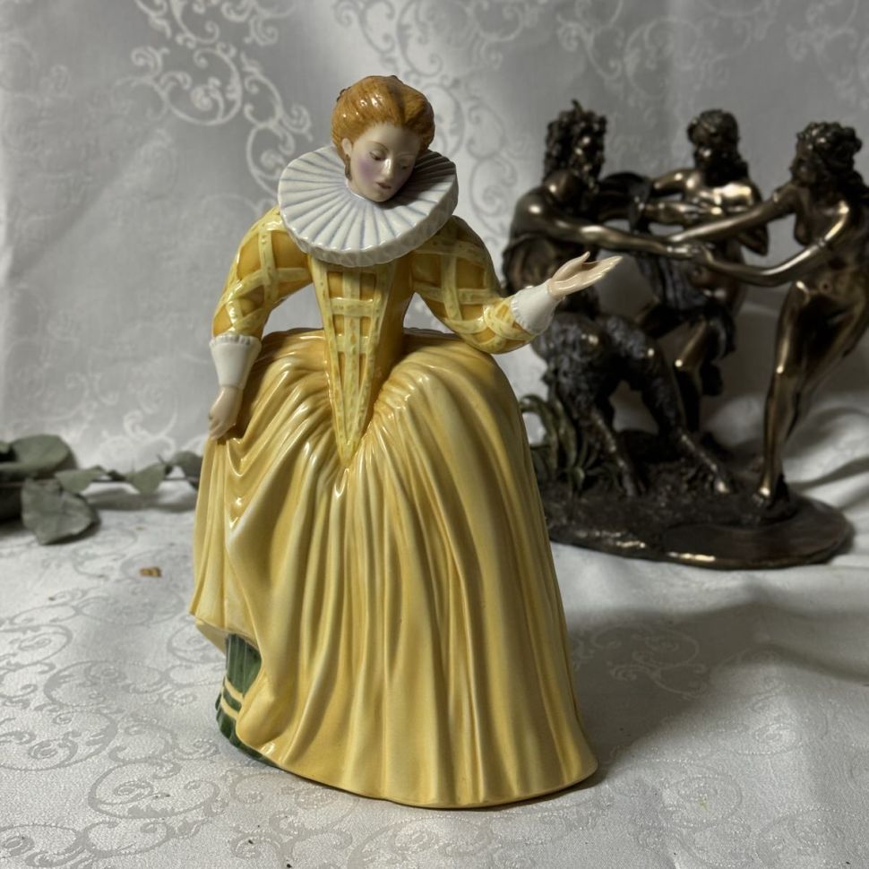 Статуэтка 22 см Katherine The Galliard Franklin Porcelain