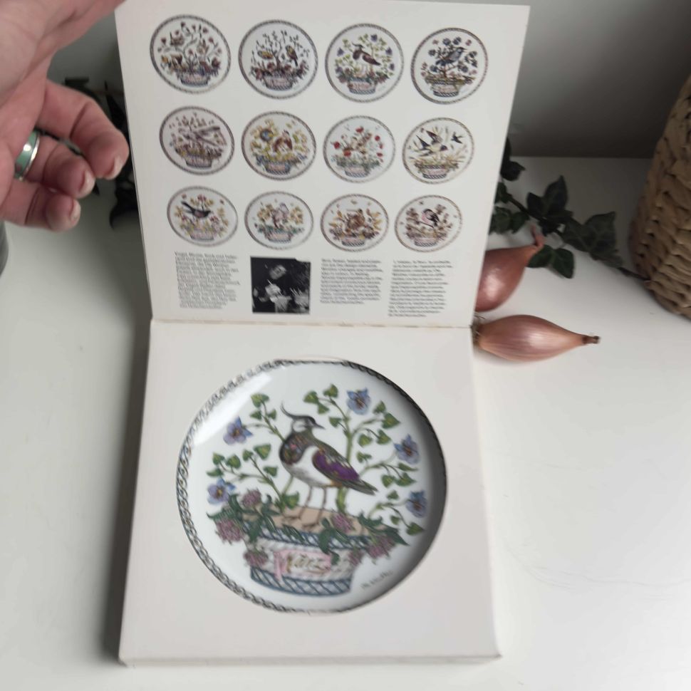 Тарелка Hutschenreuther Март Чибис 16 см Германия