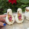 Солонка перечница Royal Albert Old Country Roses 10 см фарфор Англия набор