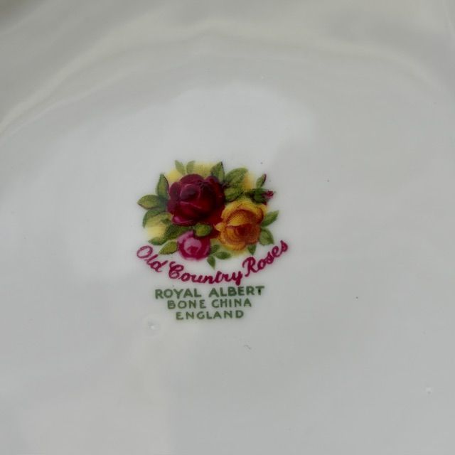 Солонка перечница Royal Albert Old Country Roses 10 см фарфор Англия набор