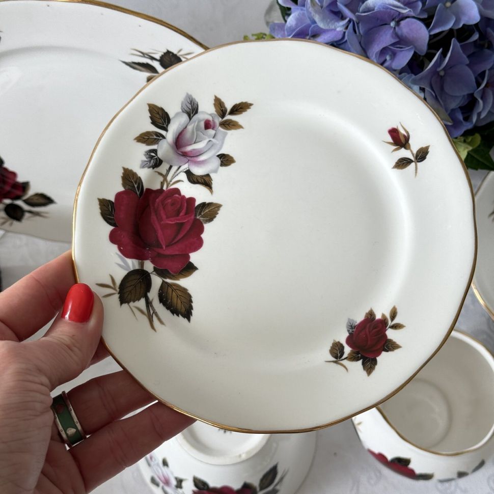 Тарелка Colclough Ridgway Amoretta 1950 гг 16 см Англия