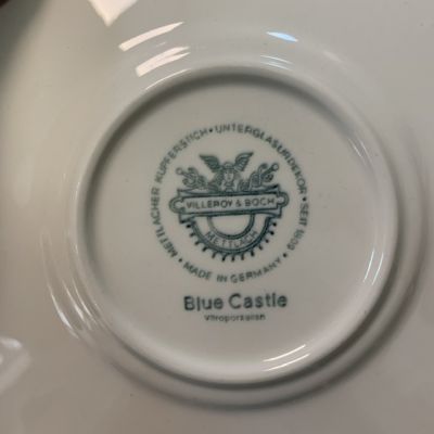 Блюдце Blue Castle ВиллеройБох 15 см Германия         