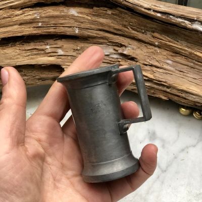 Кружка мерная оловянная, 75 мл.