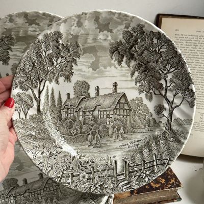 Тарелка 25 см Shakespeares Country Ridgway Англия