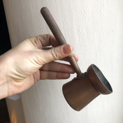 Турка малая 80 мл медь