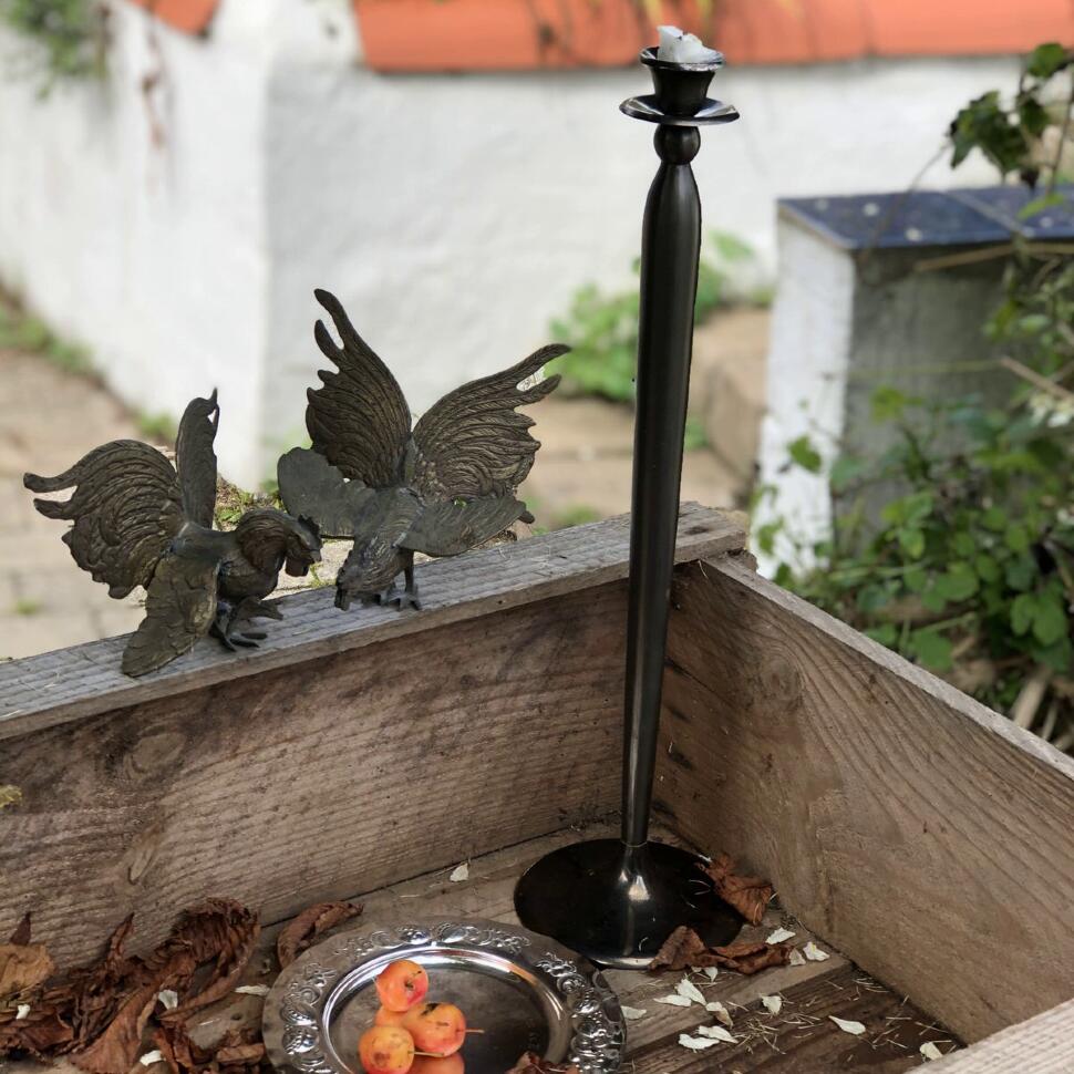 Подсвечник Высота 46 см мельхиор