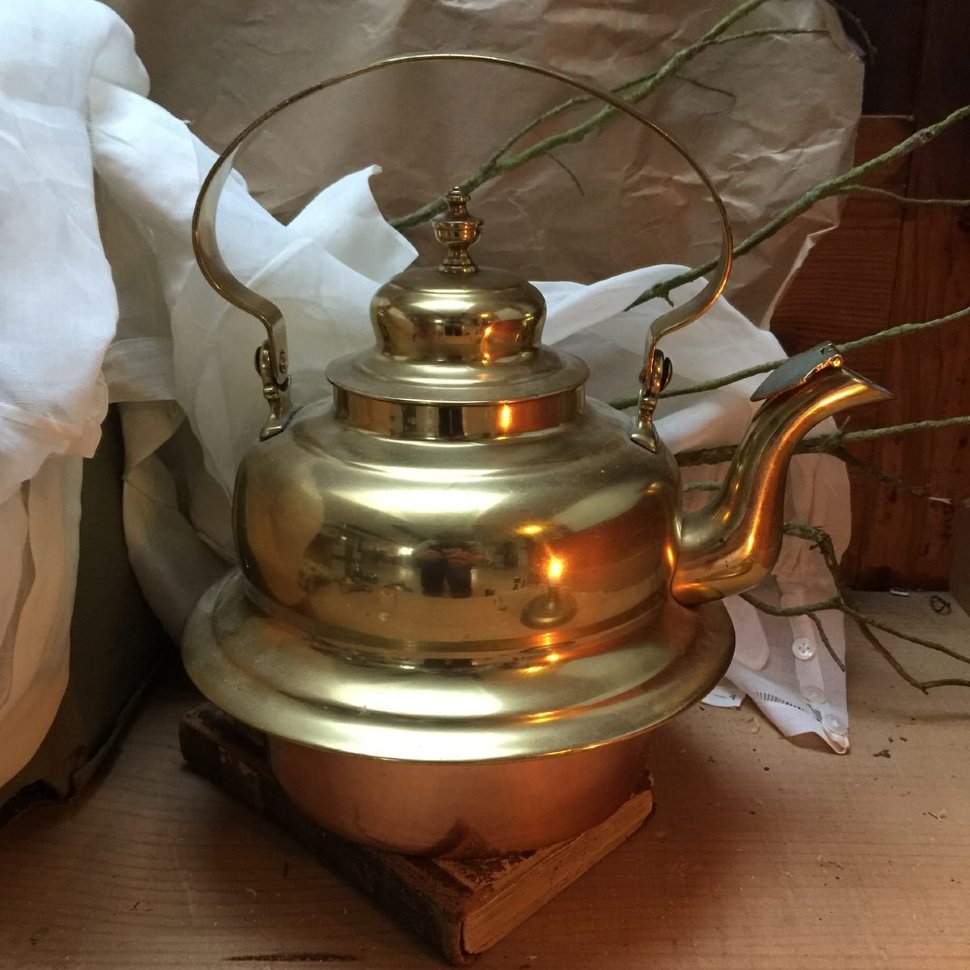 Чайник латунь 3,5 литра