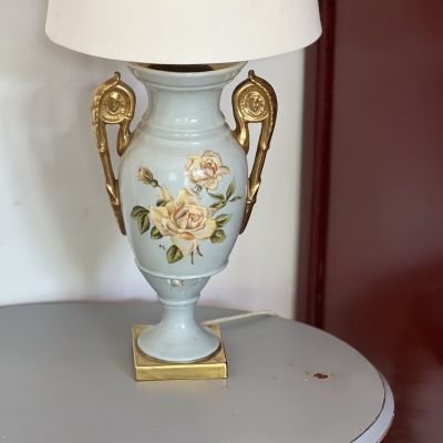 Лампа настольная 37 см фарфор