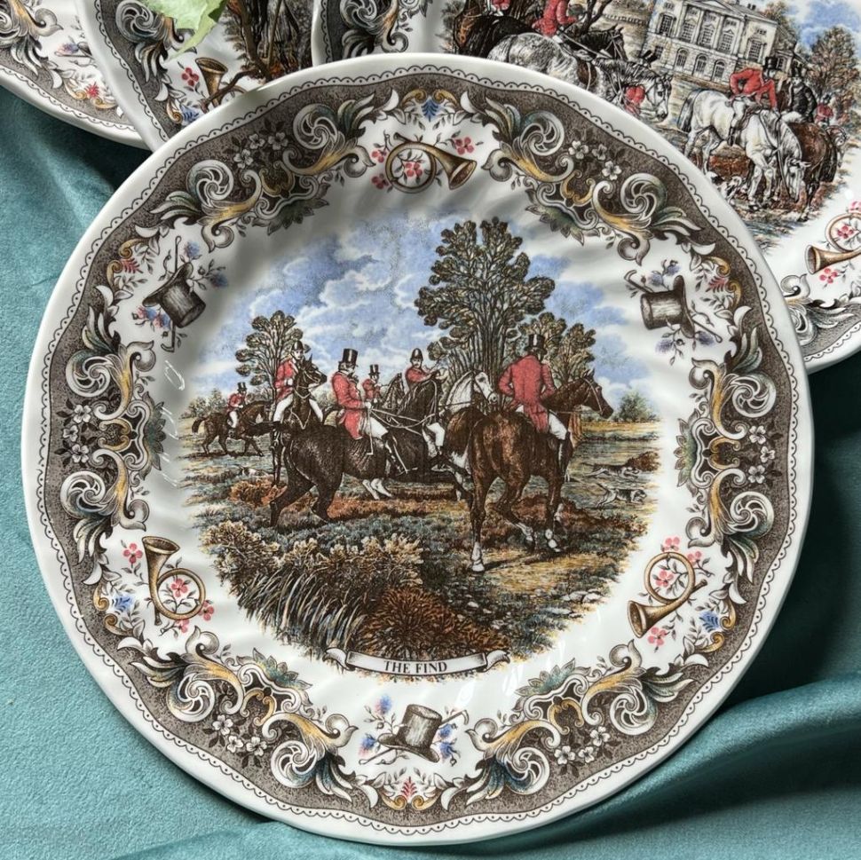 Тарелка Herrings Hunt by Churchill 25 см Англия