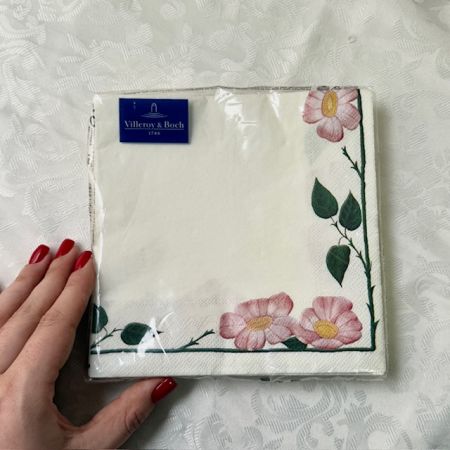 Салфетка бумажная ВиллеройБох Wild-Rose Люксембург упаковка 20 шт.