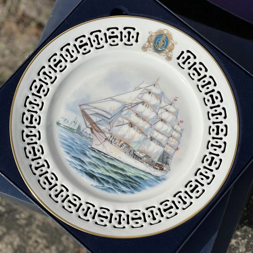 Тарелка 28 см B&G Copenhaden WindjammerSeries Дания
