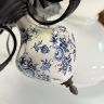 Люстра на 1 лампу 57 см стекло фарфор Голландия