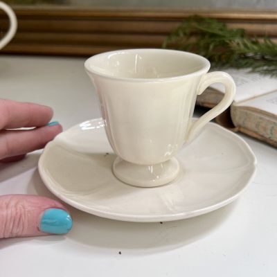 Кофейная пара Wedgwood Queen Shape 140 мл Англия 