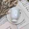 Кофейная пара Wedgwood Queen Shape 140 мл Англия 