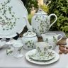 Подставка для яйца Лесные цветы Porcelain de Paris 6 см Франция фарфор