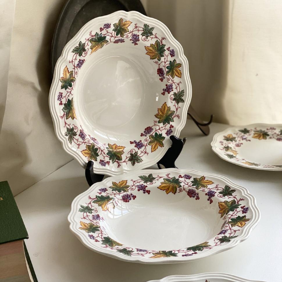 Тарелка глубокая 26 см Royal Doulton Indian Summer Англия