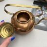 Чайник 13 см медь латунь