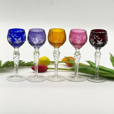 Рюмка Anna Hutte набор 5 шт. 55 мл накладной хрусталь Германия