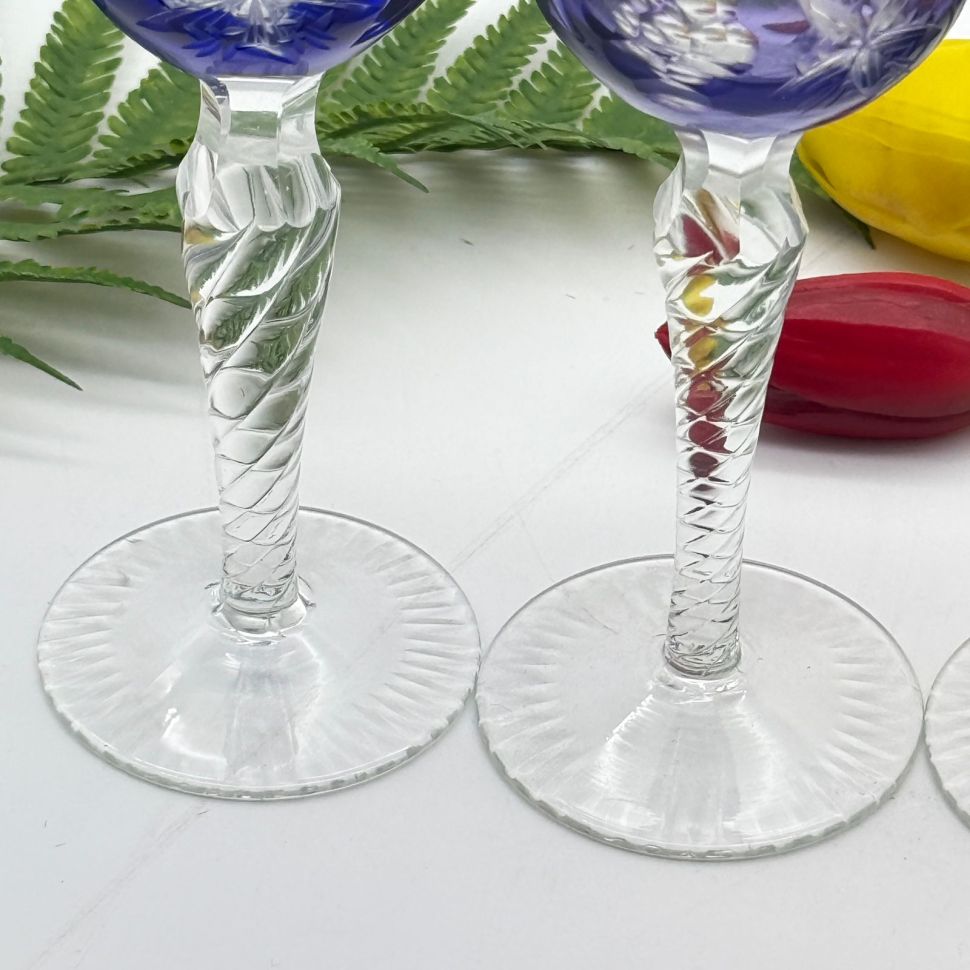 Рюмка Anna Hutte набор 5 шт. 55 мл накладной хрусталь Германия