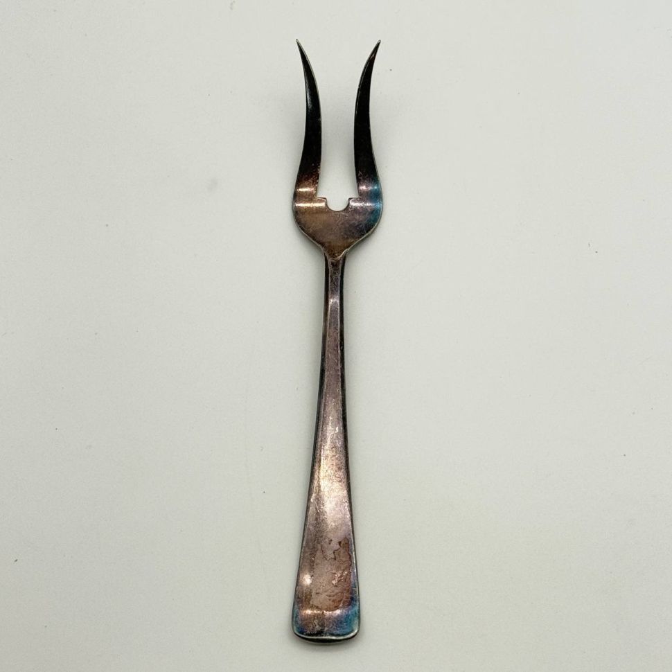 Вилка двузубец 19 см Gero серебрение Голландия