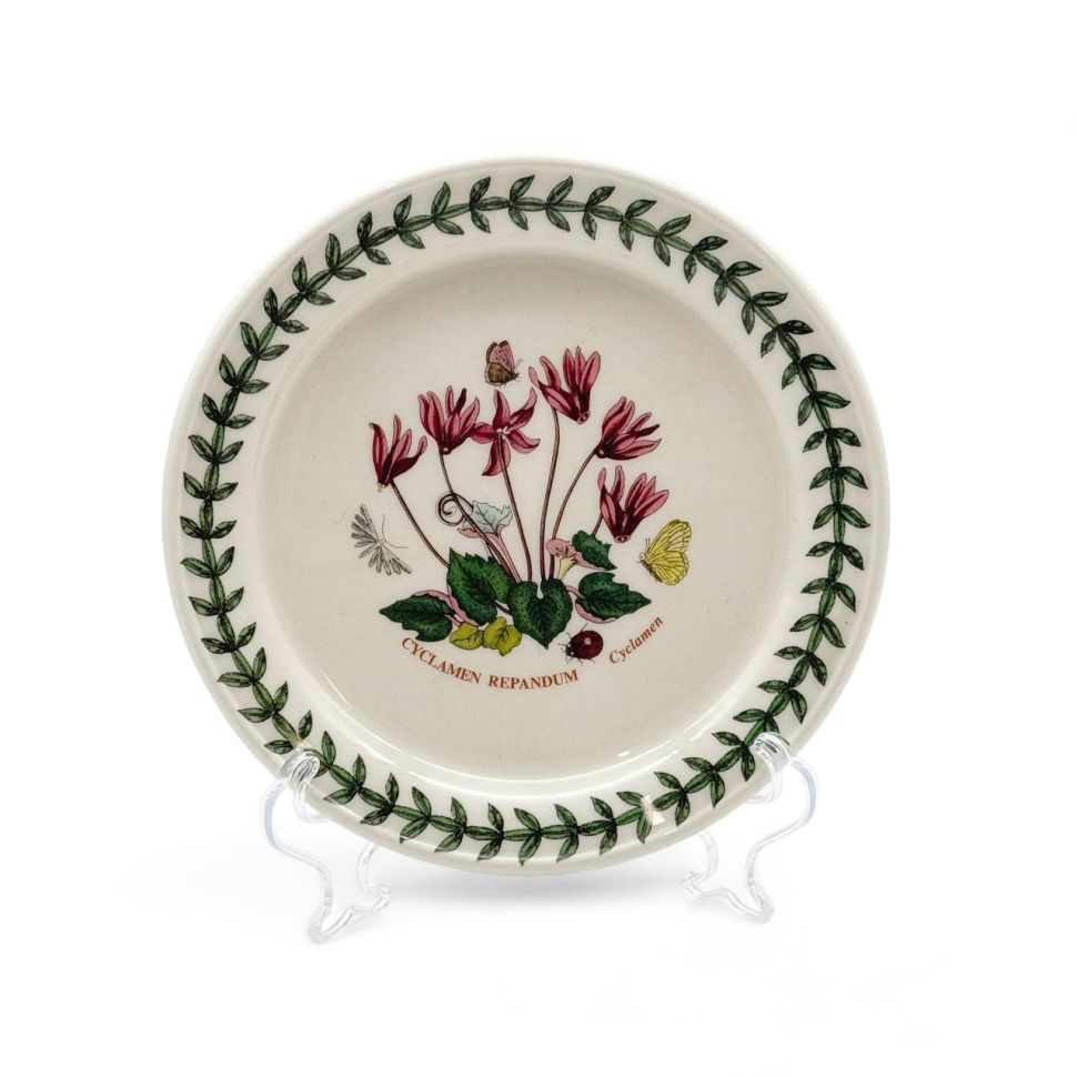 Тарелка для хлеба Portmeirion Botanic Garden Cyclamen Repandum 16 см Портмерион Англия
