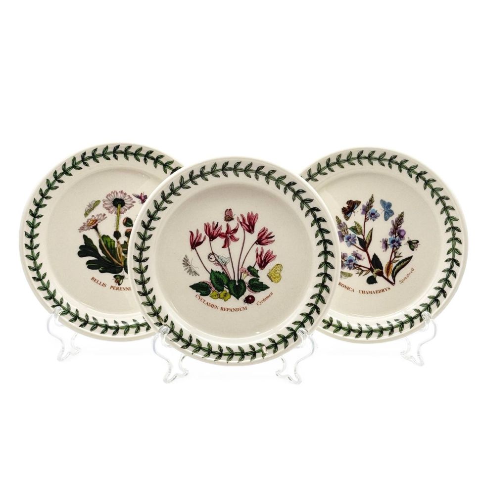 Тарелка для хлеба Portmeirion Botanic Garden Cyclamen Repandum 16 см Портмерион Англия