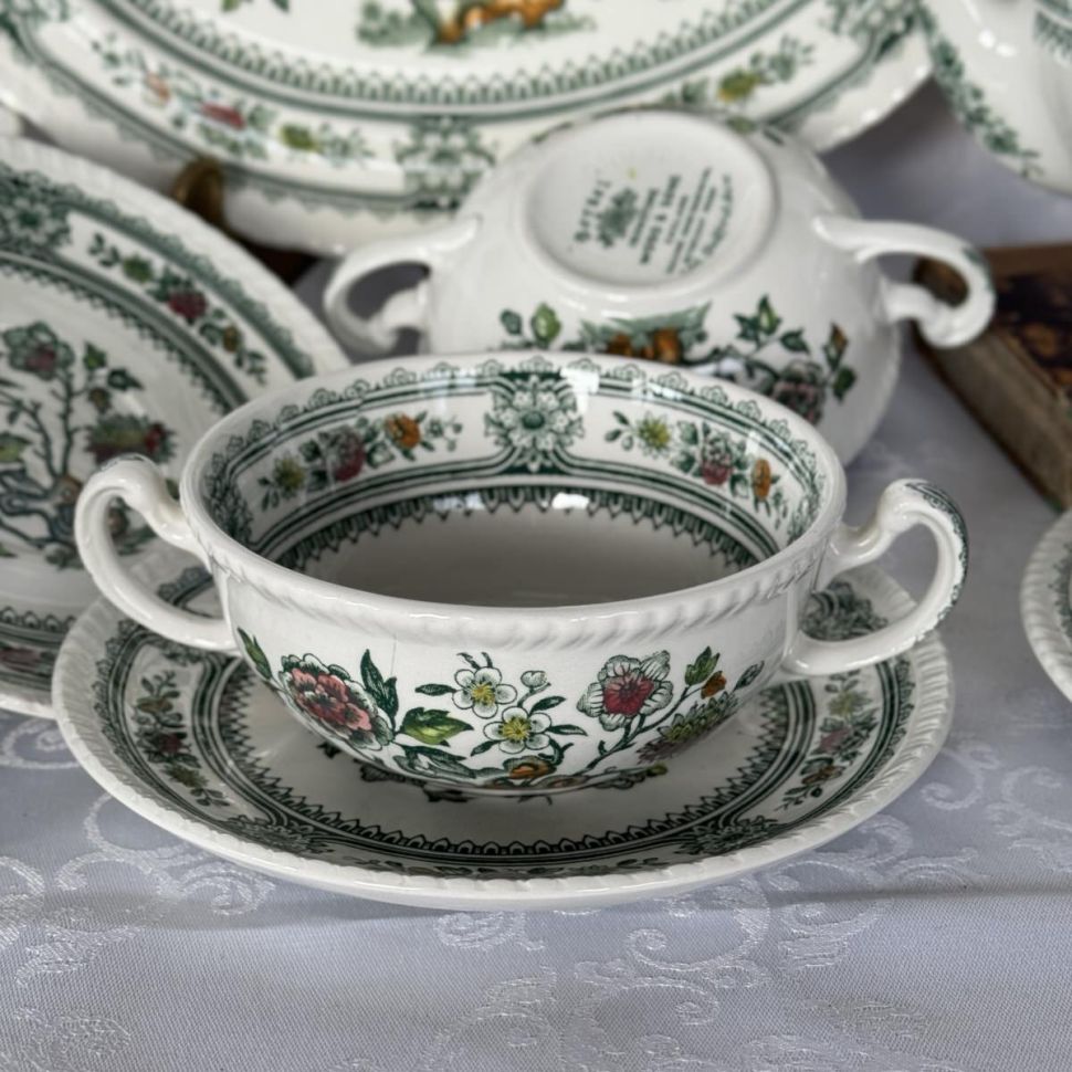 Бульонная пара Wood&Sons Dorset 300 мл фарфор Англия