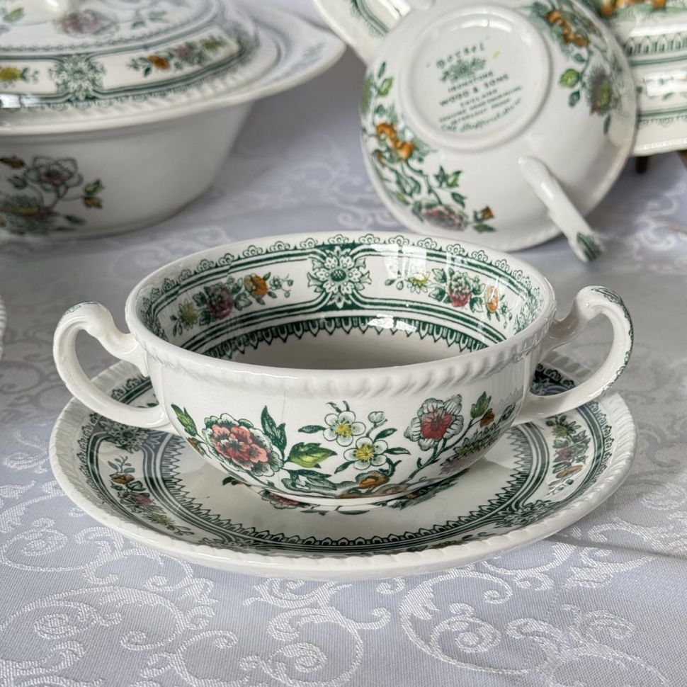 Бульонная пара Wood&Sons Dorset 300 мл фарфор Англия