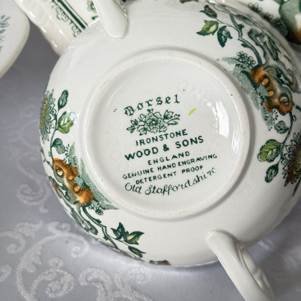 Бульонная пара Wood&Sons Dorset 300 мл фарфор Англия
