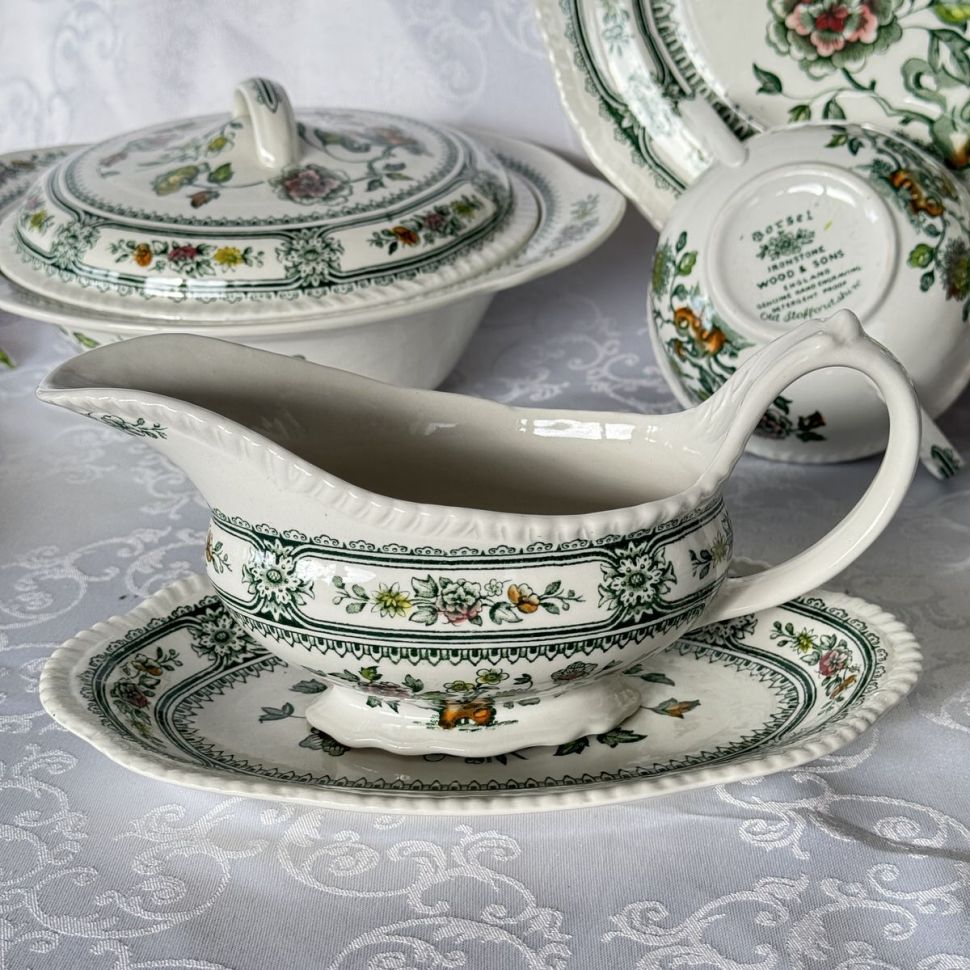 Бульонная пара Wood&Sons Dorset 300 мл фарфор Англия