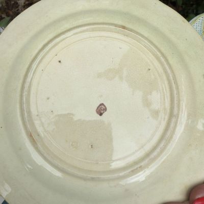 Тарелка Jeanne d'Arc 22 майолика Франция