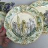 Тарелка Jeanne d'Arc 22 майолика Франция