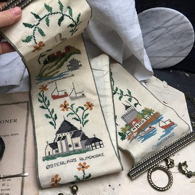 Сонетка ручная вышивка